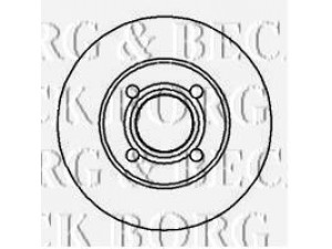 BORG & BECK BBD4946 stabdžių diskas 
 Stabdžių sistema -> Diskinis stabdys -> Stabdžių diskas
895615301A, 895615301A, 895 615 301 A