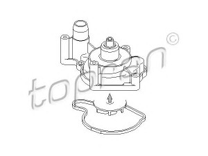 TOPRAN 113 133 vandens siurblys 
 Aušinimo sistema -> Vandens siurblys/tarpiklis -> Vandens siurblys
079 121 014D, 079 121 014D