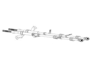 KAWE DW02100 trosas, stovėjimo stabdys 
 Stabdžių sistema -> Valdymo svirtys/trosai
96316682, 96518596, 96518596