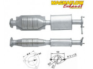 MAGNAFLOW 84315 katalizatoriaus keitiklis
46545385, 46783895