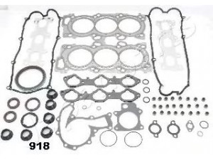 JAPANPARTS KM-918 visas tarpiklių komplektas, variklis 
 Variklis -> Tarpikliai -> Karterio tarpiklis
5-8781-3756-2, 5-87813-756-1, 5-87813053-0