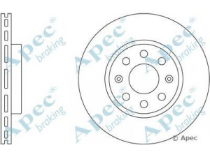 APEC braking DSK2415 stabdžių diskas