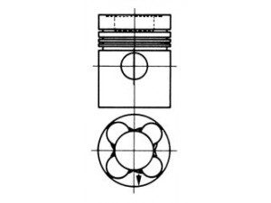KOLBENSCHMIDT 92582600 stūmoklis 
 Variklis -> Cilindrai/stūmokliai
345 030 00 17, 345 030 05 17, 345 030 15 17