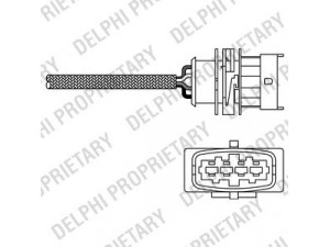 DELPHI ES20291-12B1 lambda jutiklis 
 Variklis -> Variklio elektra
25327304, 25335280, 855523, 93189974