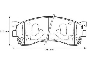 BENDIX 572434B stabdžių trinkelių rinkinys, diskinis stabdys 
 Techninės priežiūros dalys -> Papildomas remontas
CBY03323Z, CBY13323ZA, CBY13323ZC