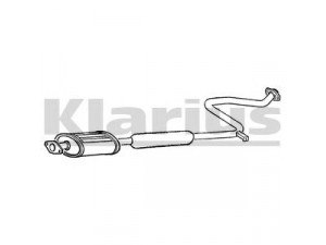 KLARIUS 260114 vidurinis duslintuvas 
 Išmetimo sistema -> Duslintuvas
2030071J00, 2030071J00KE, 2030071J00