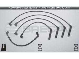 BRECAV 23.502 uždegimo laido komplektas 
 Kibirkšties / kaitinamasis uždegimas -> Uždegimo laidai/jungtys
88 17 520