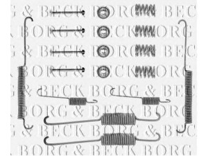 BORG & BECK BBK6034 priedų komplektas, diskinių stabdžių trinkelės 
 Stabdžių sistema -> Diskinis stabdys -> Stabdžių dalys/priedai