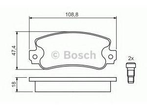BOSCH 0 986 424 098 stabdžių trinkelių rinkinys, diskinis stabdys 
 Techninės priežiūros dalys -> Papildomas remontas
5892309, 5892310, 5892312, 5951660