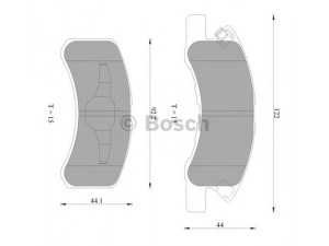 BOSCH 0 986 AB2 421 stabdžių trinkelių rinkinys, diskinis stabdys 
 Techninės priežiūros dalys -> Papildomas remontas
4605A272, MN113093, MR527128, 41060 6A00A