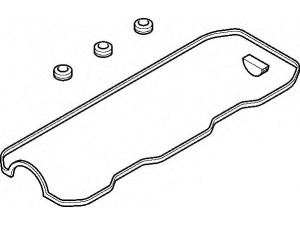 ELRING 691.800 tarpiklių komplektas, svirties gaubtas 
 Variklis -> Cilindrų galvutė/dalys -> Svirties dangtelis/tarpiklis