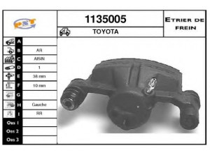 SNRA 1135005 stabdžių apkaba 
 Dviratė transporto priemonės -> Stabdžių sistema -> Stabdžių apkaba / priedai
4775033020, 4775033060, 4775033061