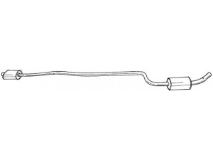 AKS DASIS SG25465 vidurinis duslintuvas