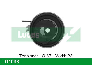 LUCAS ENGINE DRIVE LD1036 įtempiklis, paskirstymo diržas
05066826AA, 05142798AA, 35612019