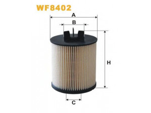 WIX FILTERS WF8402 kuro filtras 
 Techninės priežiūros dalys -> Papildomas remontas
8Z0127435A, 8Z0127435B, 8Z0198567