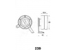 JAPANPARTS BE-239 įtempiklis, paskirstymo diržas 
 Diržinė pavara -> Paskirstymo diržas/komplektas -> Dirželio įtempiklis (įtempimo blokas)
13505-55020