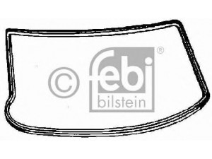 FEBI BILSTEIN 03012 tarpiklis, priekinis langas 
 Kėbulas -> Transporto priemonės priekis -> Priekinis stiklas
111 670 54 39, 111 670 56 39