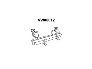 VENEPORTE VW80612 galinis duslintuvas 
 Išmetimo sistema -> Duslintuvas
113251053AQ, 113251053B, 113251053BC