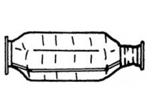 AKS DASIS SG40306 katalizatoriaus keitiklis