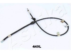 ASHIKA 131-04-449L trosas, stovėjimo stabdys 
 Stabdžių sistema -> Valdymo svirtys/trosai
47560SH2930, 47560SH2931