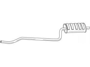 AKS DASIS SG44650 galinis duslintuvas