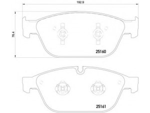 BREMBO P 85 128 stabdžių trinkelių rinkinys, diskinis stabdys 
 Techninės priežiūros dalys -> Papildomas remontas
4H0698151E, 4H0698151H, 8R0698151F