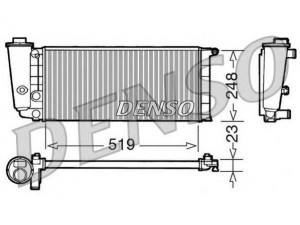 DENSO DRM09080 radiatorius, variklio aušinimas 
 Aušinimo sistema -> Radiatorius/alyvos aušintuvas -> Radiatorius/dalys
7711521