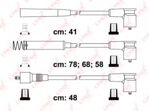 LYNXauto SPE5939 uždegimo laido komplektas
16 12 499, 16 12 500, 16 12 536