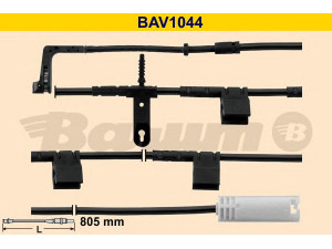 BARUM BAV1044 įspėjimo kontaktas, stabdžių trinkelių susidėvėjimas 
 Stabdžių sistema -> Susidėvėjimo indikatorius, stabdžių trinkelės
34 35 6 773 017, 34 35 6 783 230