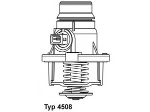 WAHLER 4508.105D termostatas, aušinimo skystis 
 Aušinimo sistema -> Termostatas/tarpiklis -> Thermostat
11 53 7 502 779, 11 53 7 586 885