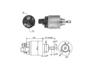 ERA 227869 solenoidinis jungiklis, starteris 
 Elektros įranga -> Starterio sistema -> Solenoidinis jungiklis