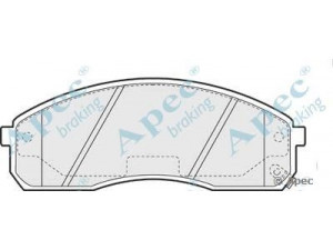 APEC braking PAD1207 stabdžių trinkelių rinkinys, diskinis stabdys 
 Techninės priežiūros dalys -> Papildomas remontas
3323ZK56A, 3323ZK56A, 3323ZK56A
