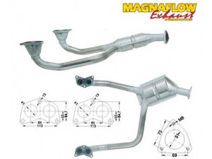 MAGNAFLOW 87404 katalizatoriaus keitiklis 
 Išmetimo sistema -> Katalizatoriaus keitiklis
44105AA351