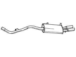 AKS DASIS SG19602 galinis duslintuvas