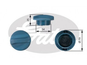 GATES RC205 dangtelis, radiatorius 
 Aušinimo sistema -> Radiatorius/alyvos aušintuvas -> Išsiplėtimo bakelis, variklio aušinimo skystis
1H0121321A, 1H0121321B, 1H0121321C