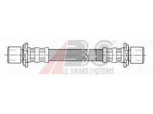 A.B.S. SL 4965 stabdžių žarnelė 
 Stabdžių sistema -> Stabdžių žarnelės
90049-22156