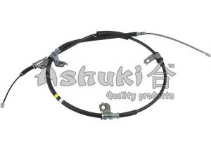 ASHUKI HRK13017 trosas, stovėjimo stabdys 
 Stabdžių sistema -> Valdymo svirtys/trosai
59770-4H000