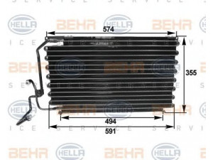 HELLA 8FC 351 035-241 kondensatorius, oro kondicionierius 
 Oro kondicionavimas -> Kondensatorius
6453.C7, 6455.W5