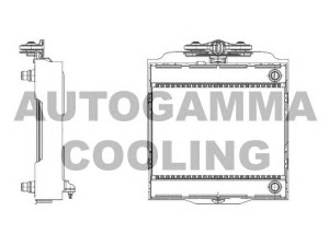AUTOGAMMA 107010 radiatorius, variklio aušinimas 
 Aušinimo sistema -> Radiatorius/alyvos aušintuvas -> Radiatorius/dalys
17117805630, 7805630
