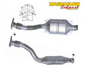 MAGNAFLOW 76348 katalizatoriaus keitiklis 
 Išmetimo sistema -> Katalizatoriaus keitiklis
7700415807