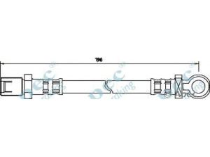 APEC braking HOS3415 stabdžių žarnelė
ADU6450, GVP1009