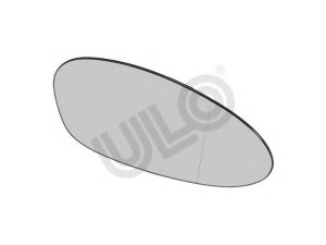 ULO 1067002 veidrodėlio stiklas, išorinis veidrodėlis 
 Kėbulas -> Keleivių kabina -> Veidrodėlis
51167145267, 51167145268