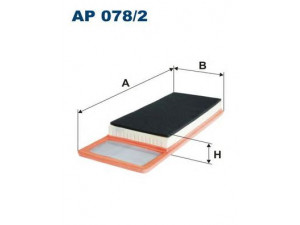 FILTRON AP078/2 oro filtras 
 Techninės priežiūros dalys -> Techninės priežiūros intervalai
1606498480, 51897086, 1606498480