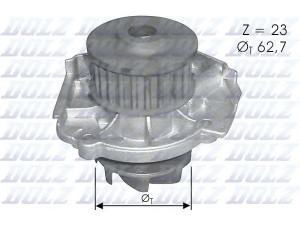 DOLZ S319 vandens siurblys 
 Aušinimo sistema -> Vandens siurblys/tarpiklis -> Vandens siurblys
46520401, 55184081, 55198547, 55184081
