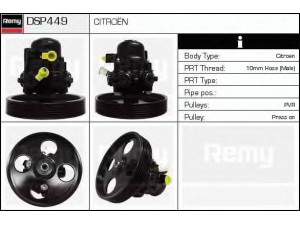 DELCO REMY DSP449 hidraulinis siurblys, vairo sistema 
 Vairavimas -> Vairo pavara/siurblys
4007.F3, 4007.S5