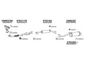VENEPORTE 800594 išmetimo sistema 
 Išmetimo sistema -> Išmetimo sistema, visa