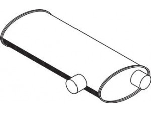 DINEX 70340 vidurinis / galinis duslintuvas
3308651 R1