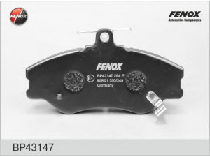 FENOX BP43147 stabdžių trinkelių rinkinys, diskinis stabdys 
 Techninės priežiūros dalys -> Papildomas remontas
5810143A00, 5810144A00, 5810144A10