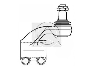 SIDEM 62433 skersinės vairo trauklės galas
310 979