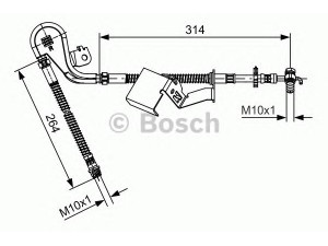 BOSCH 1 987 481 471 stabdžių žarnelė 
 Stabdžių sistema -> Stabdžių žarnelės
4806 G0, 4806 G0